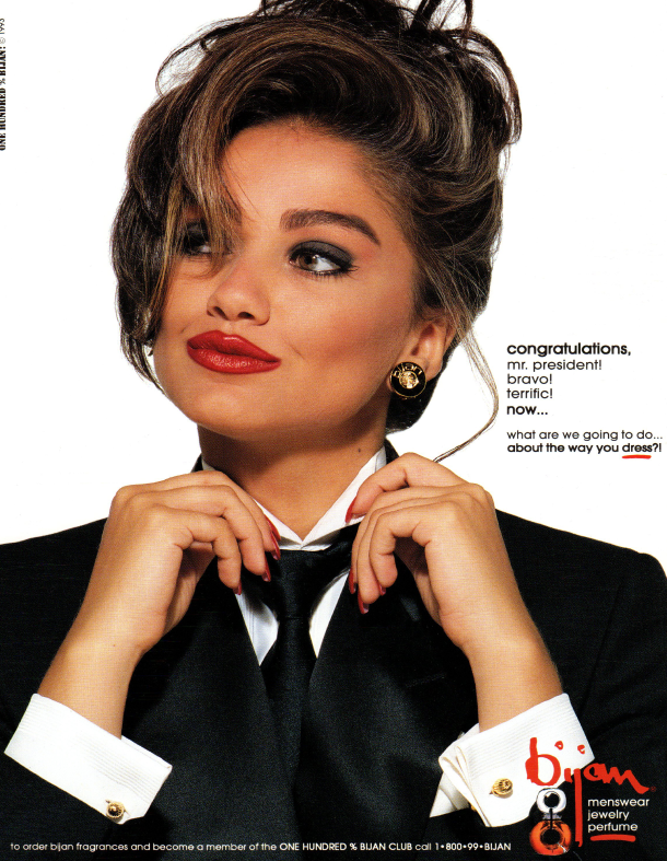 Bijan 1992 fragrance editorial