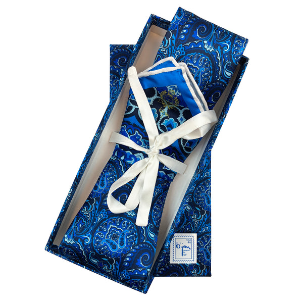 Bijan Pure Silk Tie Set