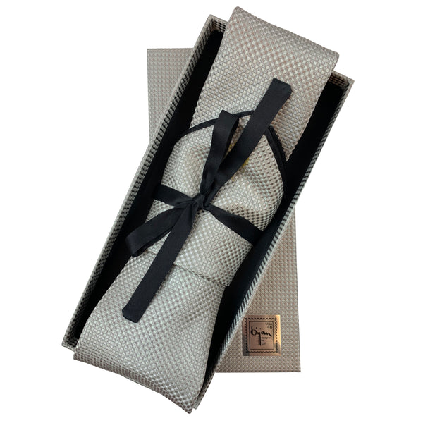 Bijan Pure Silk Tie Set