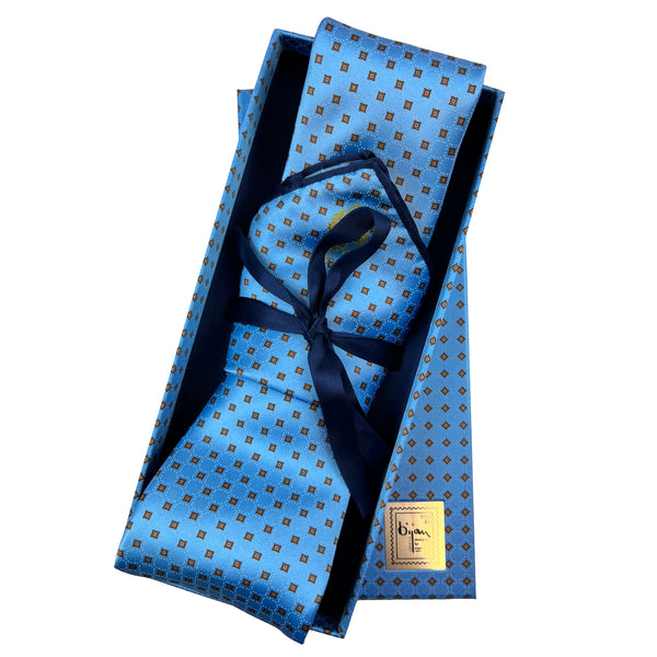 Bijan Pure Silk Tie Set