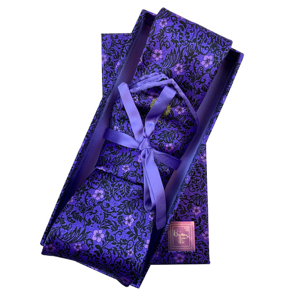 Bijan Pure Silk Tie Set