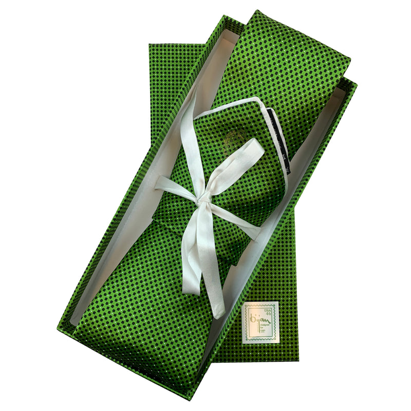 Bijan Pure Silk Tie Set