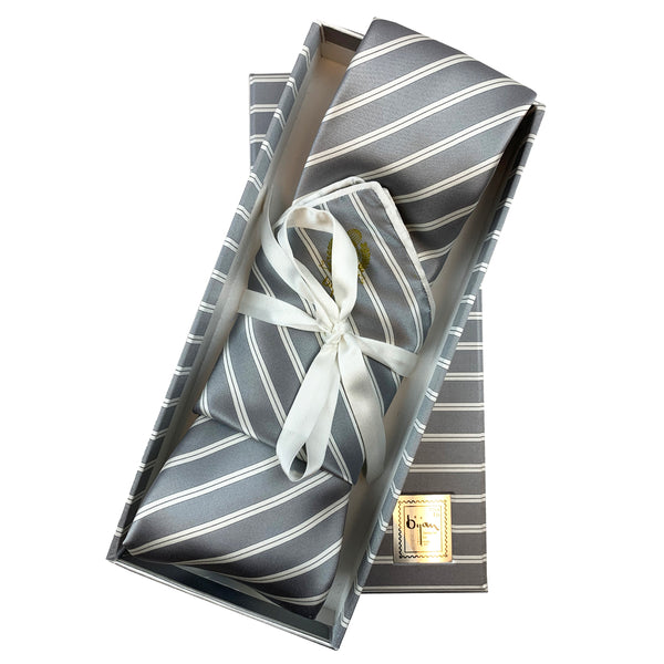 Bijan Pure Silk Tie Set