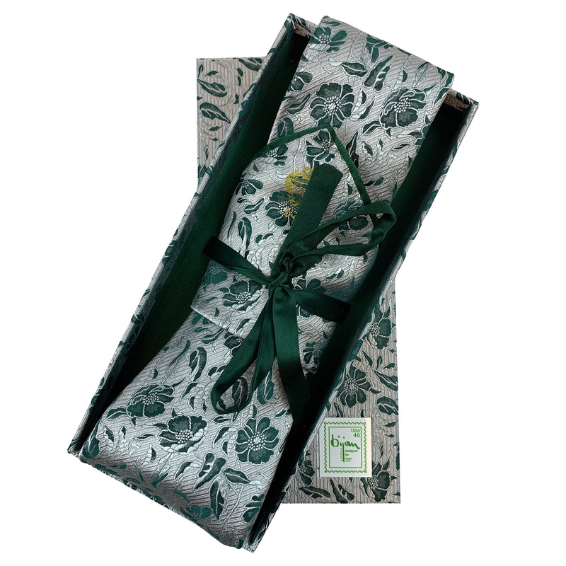 Bijan Pure Silk Tie Set