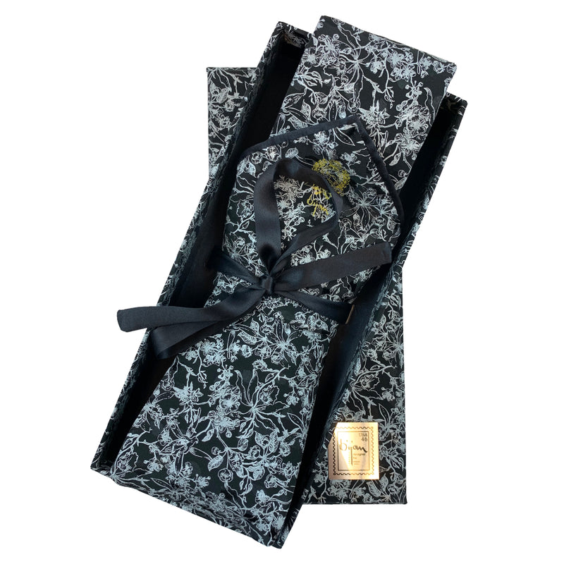 Bijan Pure Silk Tie Set