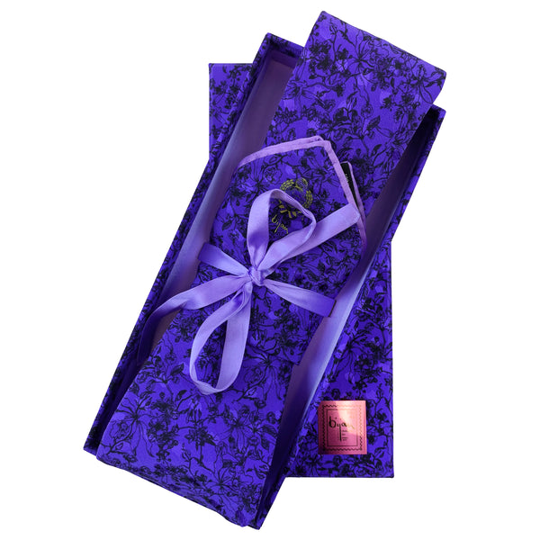 Bijan Pure Silk Tie Set