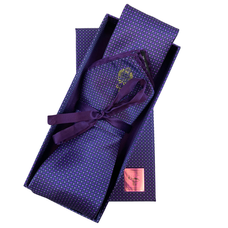 Bijan Pure Silk Tie Set