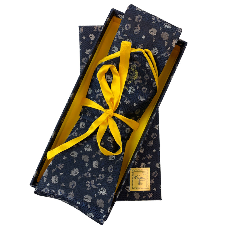 Bijan Pure Silk Tie Set