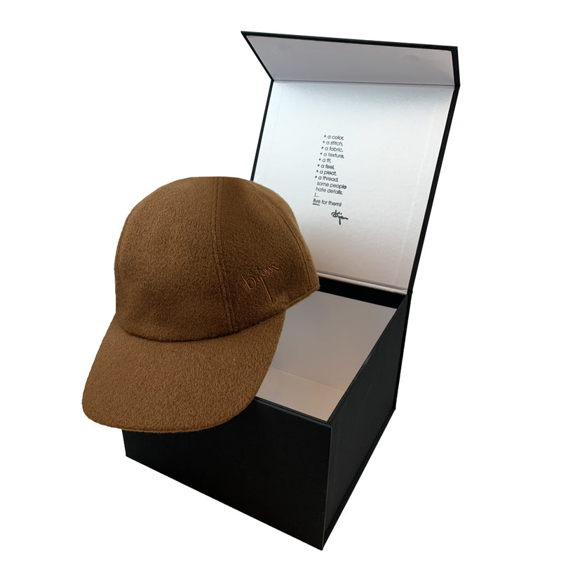 Light Brown Cashmere Cap