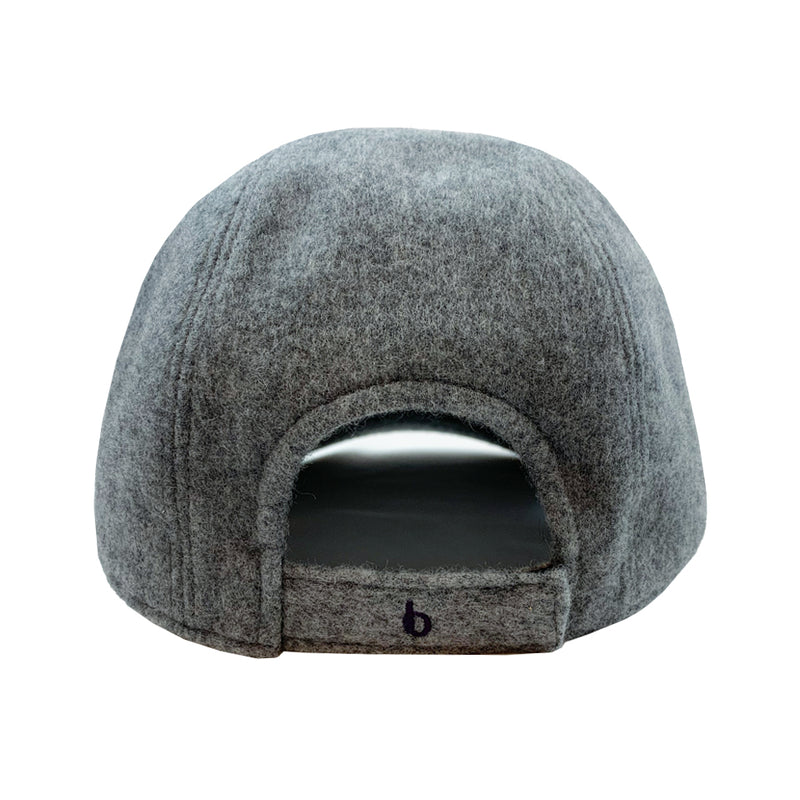 Light Grey Bijan Cashmere Cap