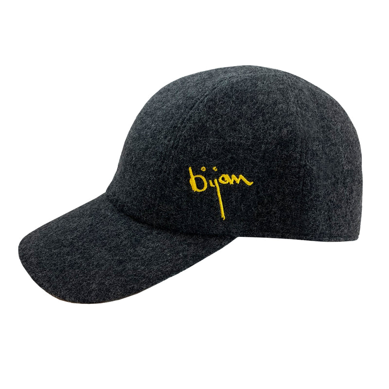 Dark Grey Cashmere Cap