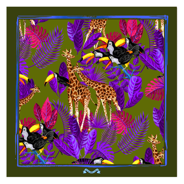 Limited Edition Pure Silk Scarf