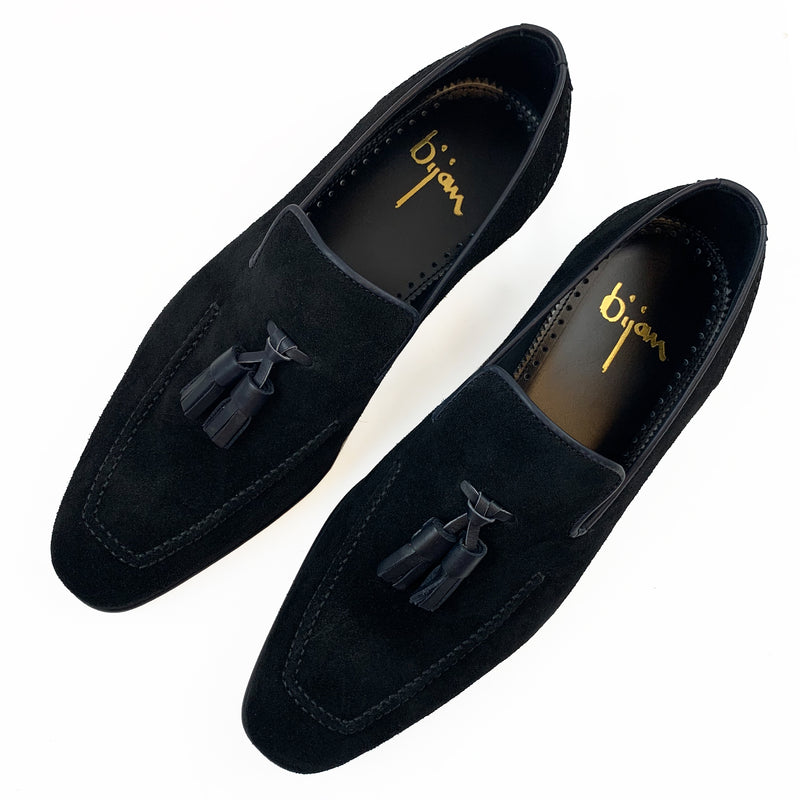 Black Suede Shoes – House of Bijan