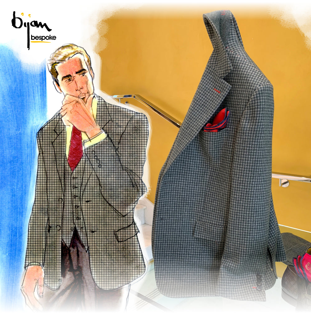 Special Order Two Sided Cashmere Jersey Jacket – House of Bijan