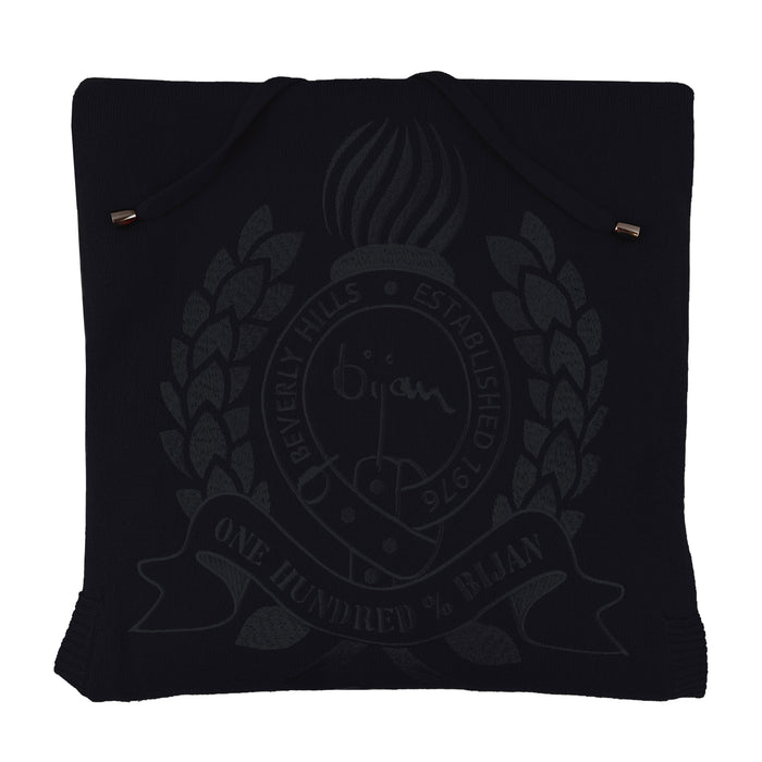 bijan Black Pure Cashmere Pullover Sweater