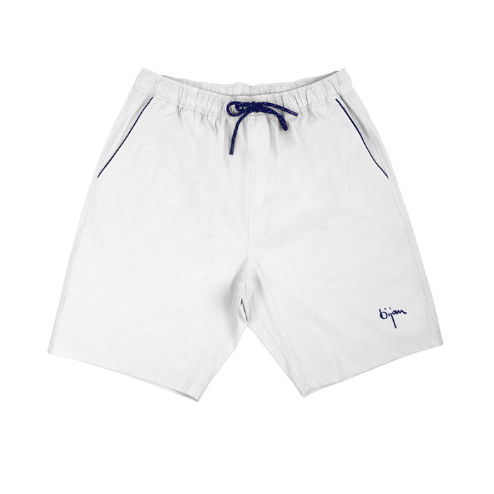 bijan White Bijan Swim Trunk and Jacket Set