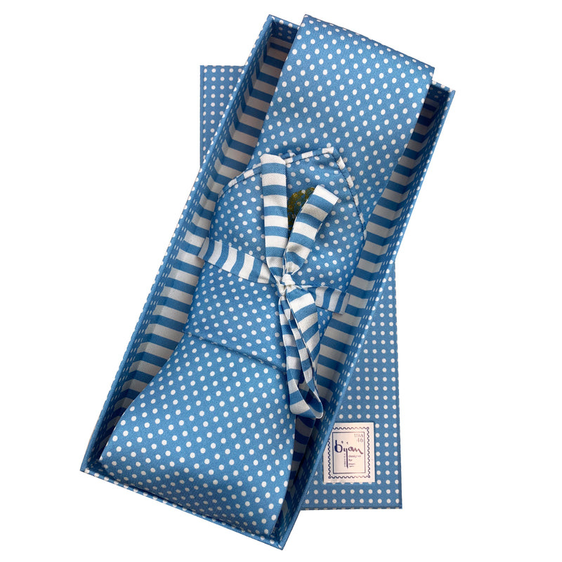 Bijan Pure Silk Tie Set