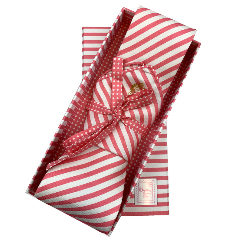 Bijan Pure Silk Tie Set