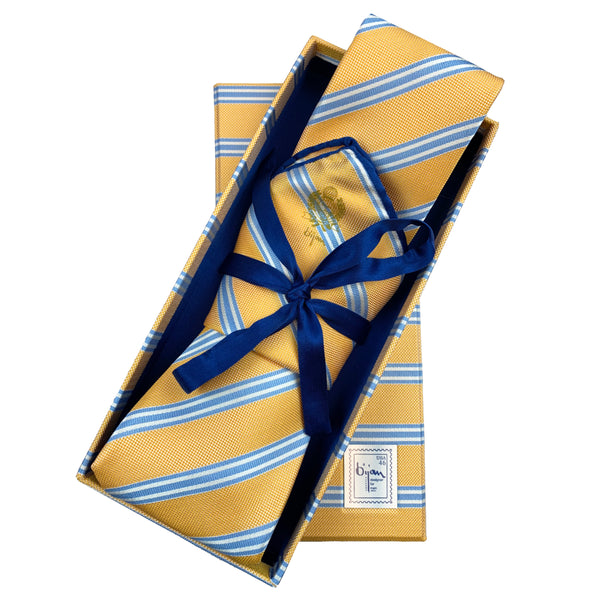 Bijan Pure Silk Tie Set