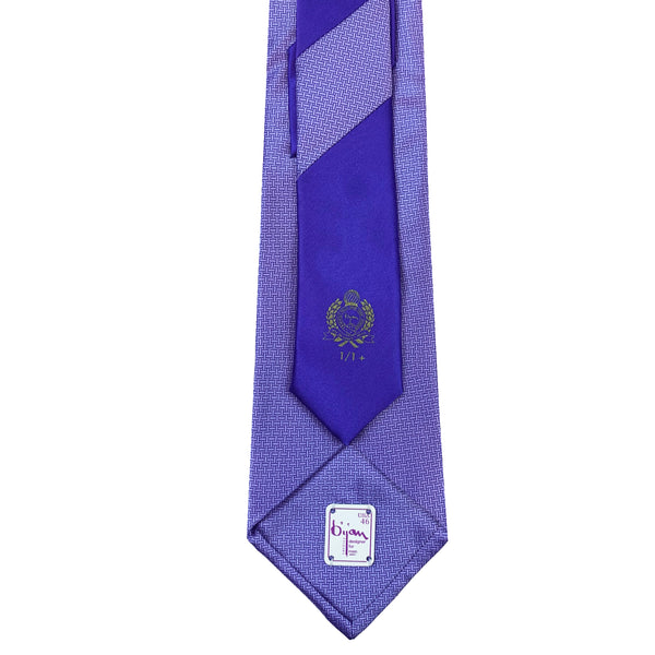 Bijan Purple Pure Silk Tie Set