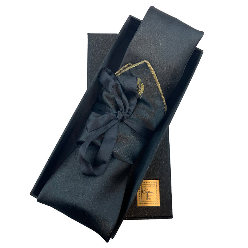 Bijan Pure Silk Tie Set