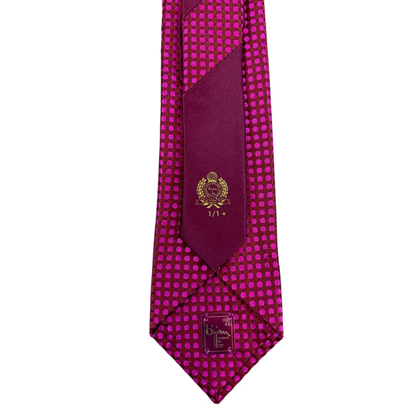 Bijan Pink Pure Silk Tie Set