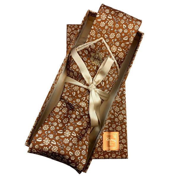Bijan Pure Silk Tie Set