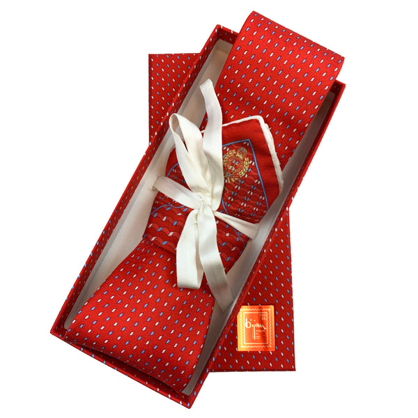Bijan Pure Silk Tie Set