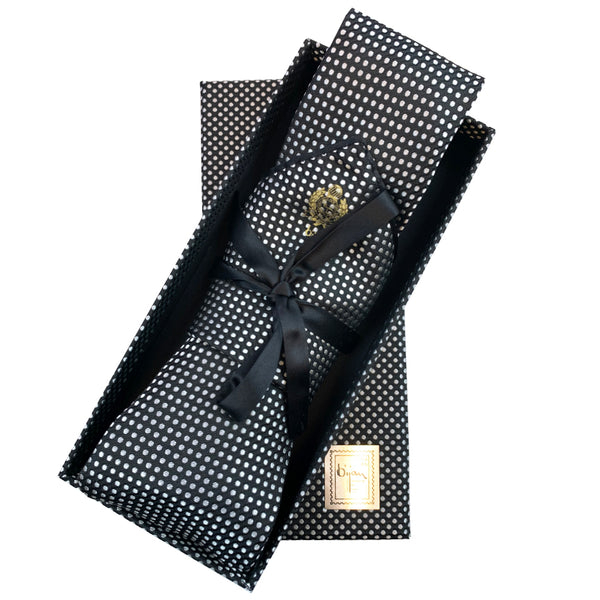 Bijan Pure Silk Tie Set