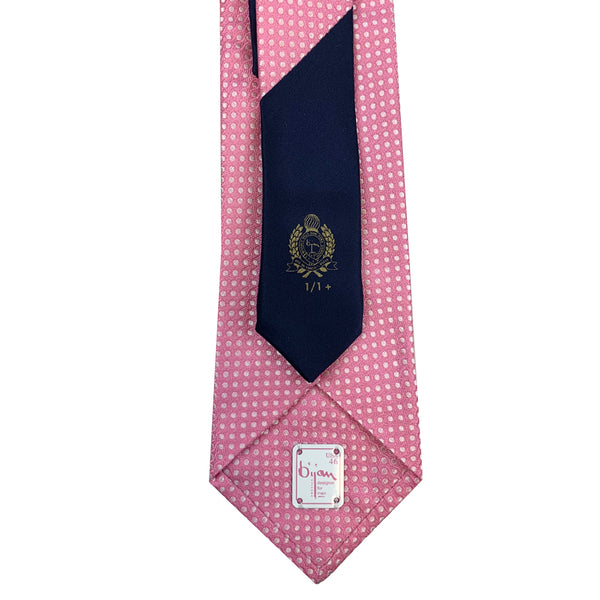 Bijan Pink Pure Silk Tie Set