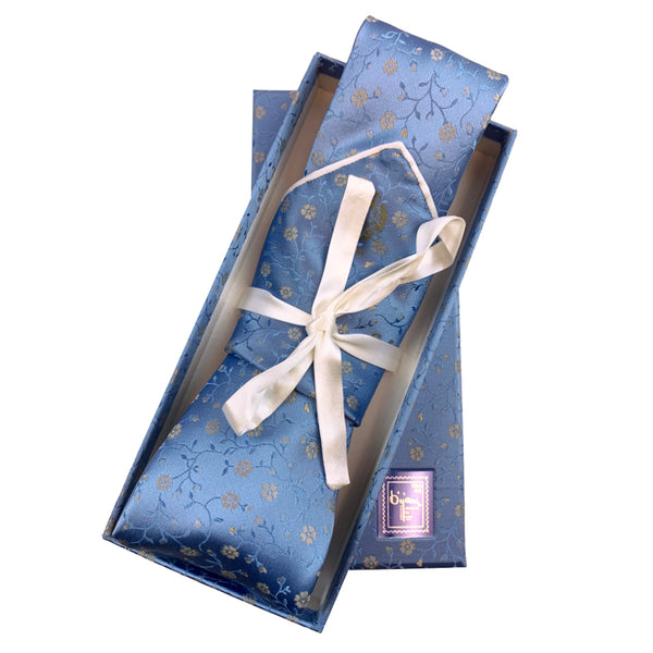 Bijan Pure Silk Tie Set
