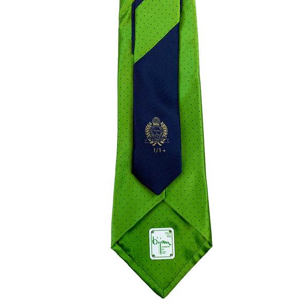 Bijan Green Pure Silk Tie Set