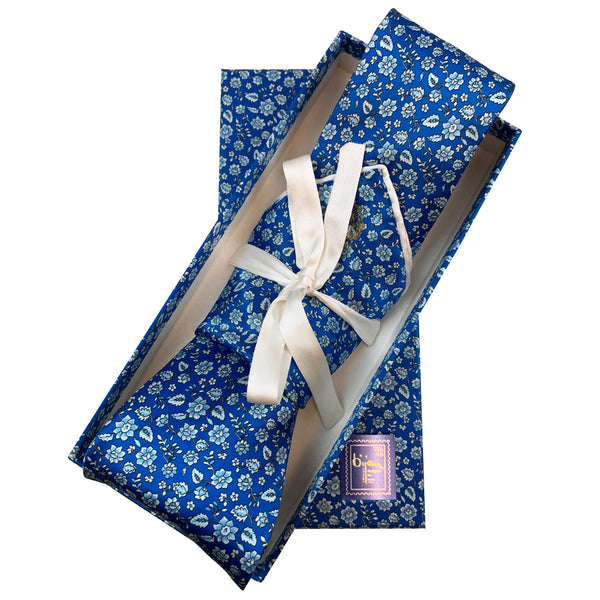 Bijan Pure Silk Tie Set