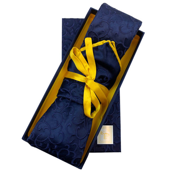 Bijan Pure Silk Tie Set