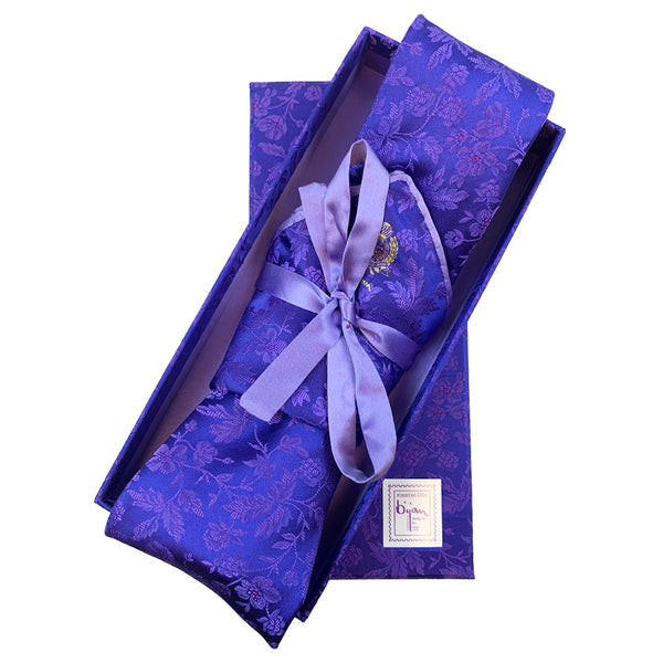 Bijan Pure Silk Tie Set