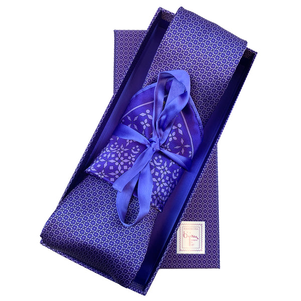 Bijan Pure Silk Tie Set