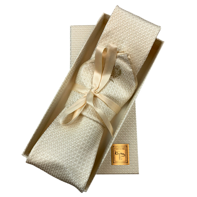 Bijan Pure Silk Tie Set