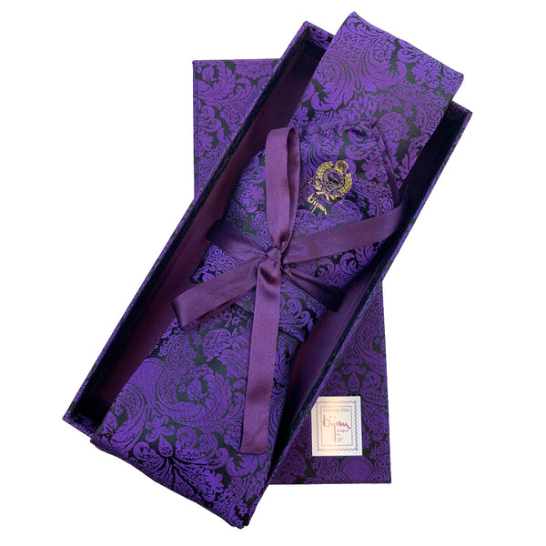 Bijan Pure Silk Tie Set