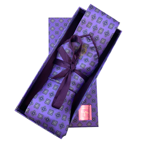 Bijan Pure Silk Tie Set