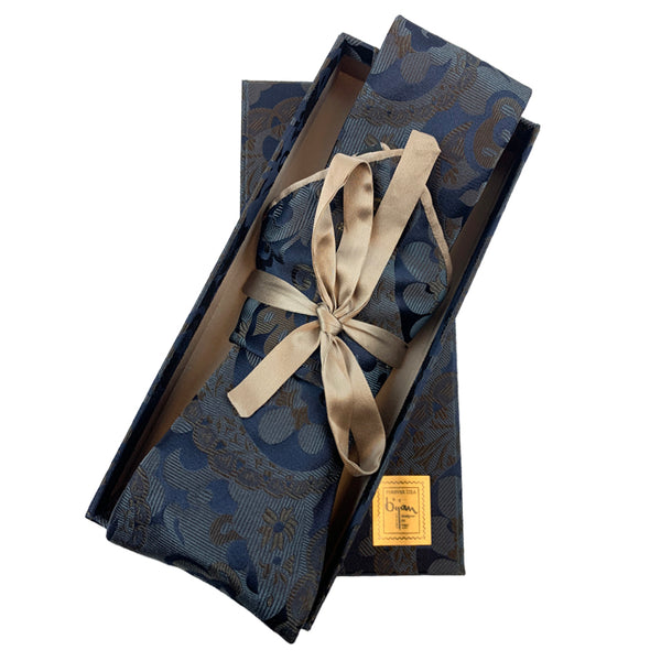 Bijan Pure Silk Tie Set