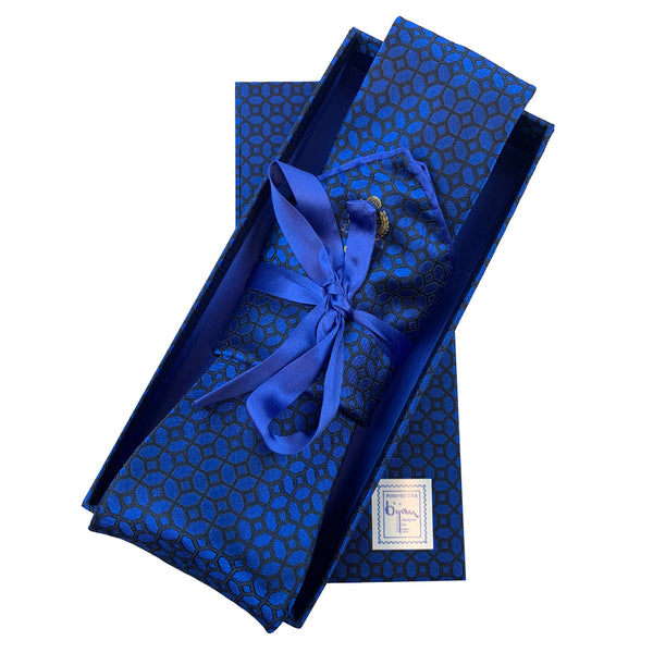Bijan Pure Silk Tie Set