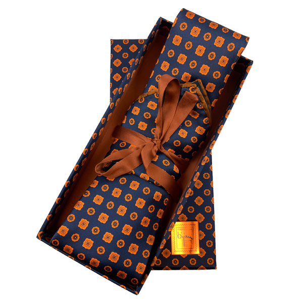 Bijan Pure Silk Tie Set