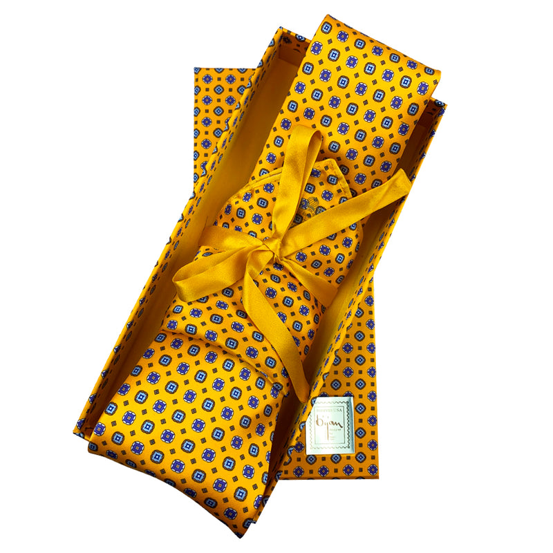 Bijan Pure Silk Tie Set