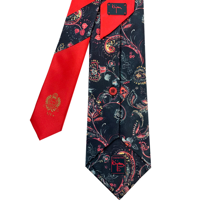 Bijan Pure Silk Tie Set