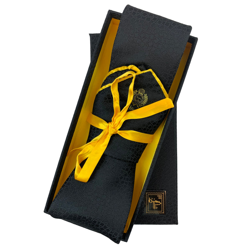 Bijan Pure Silk Tie Set