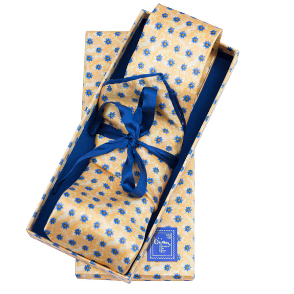 Bijan Pure Silk Tie Set