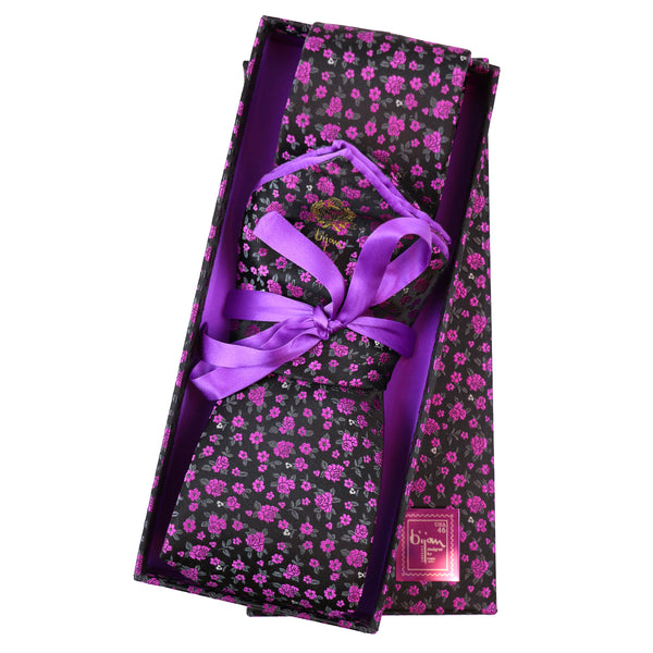 Bijan Pure Silk Tie Set