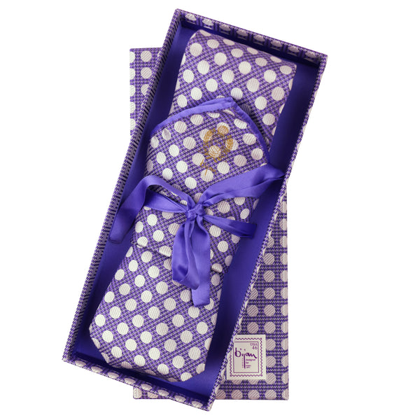 Bijan Pure Silk Tie Set