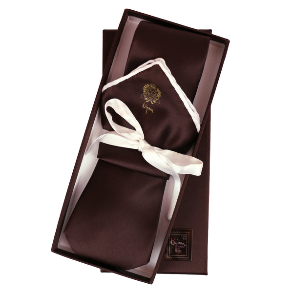 Bijan Pure Silk Tie Set