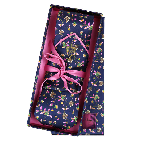 Bijan Pure Silk Tie Set